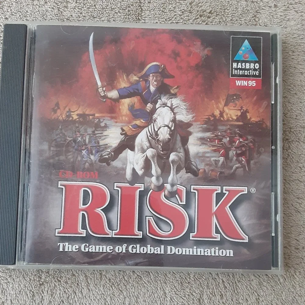 Risk PC CD ROM Game from Hasboro, Vintage!